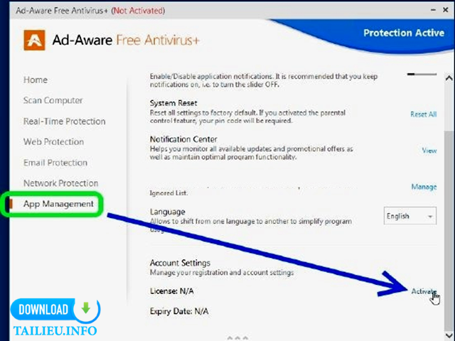 Cách cài đặt phần mềm AdAware Free Antivirus 10