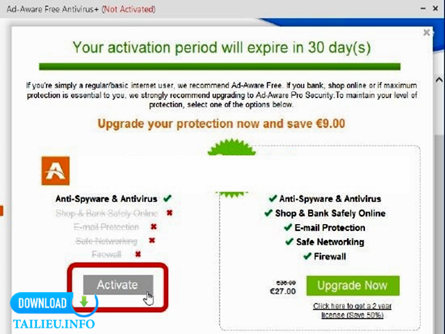 Cách cài đặt phần mềm AdAware Free Antivirus 12