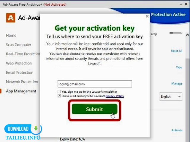 Cách cài đặt phần mềm AdAware Free Antivirus 13