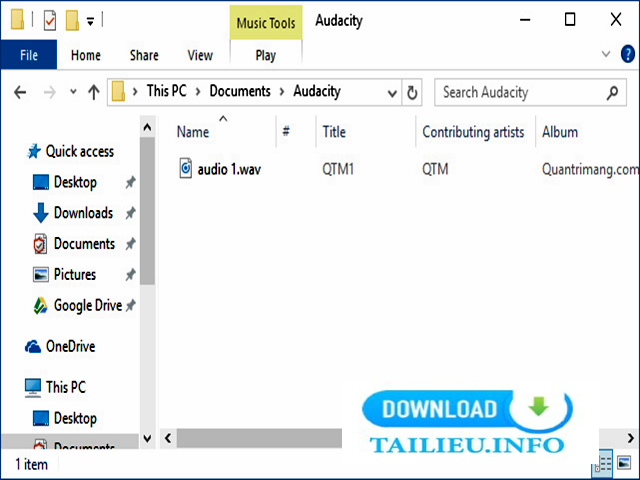 Cách dùng phần mềm Audacity ghi âm thanh 11