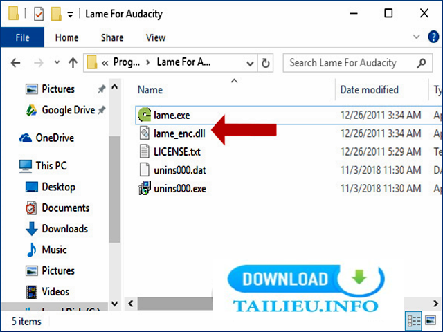 Lỗi khi lưu file mp3 trên phần mềm Audacity 17