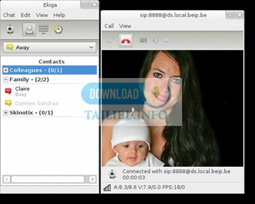 Nền tảng phần mềm Ekiga