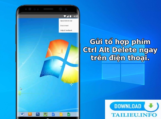 Chrome Remote Desktop tiện ích