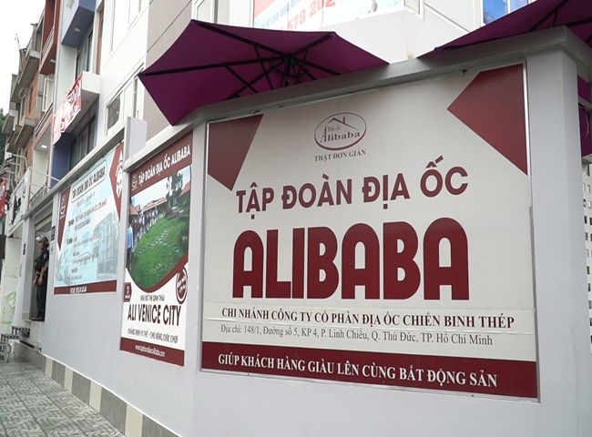 Công ty alibaba lừa đảo