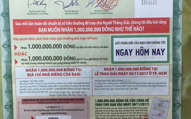 Công ty Catalogue Shopping lừa đảo