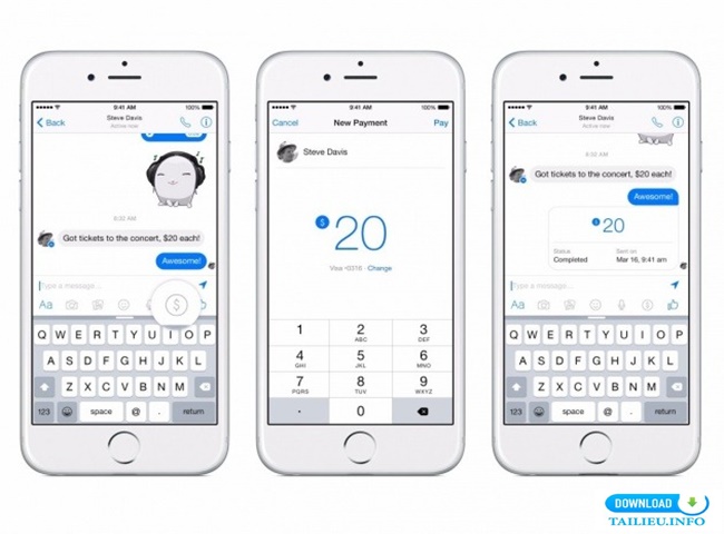 Tạo cuộc trò chuyện trên facebook messenger