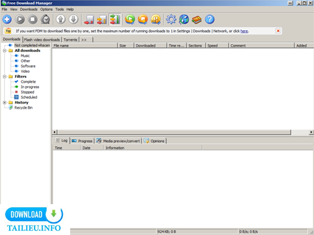 Phần mềm download miễn phí Free Download Manager và cách cài đặt 5