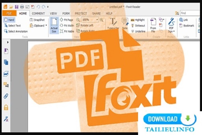Phần mềm đọc tập tin PDF Foxit Rader