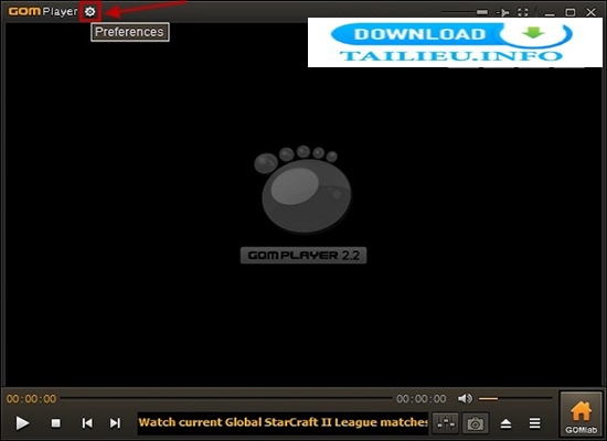 Sử dụng GOM Media Player
