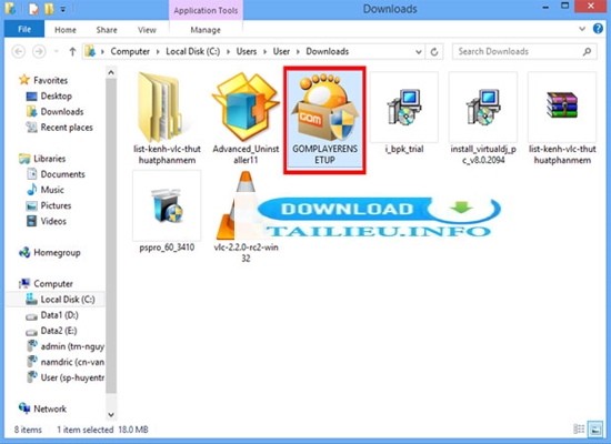 Cài đặt GOM Media Player
