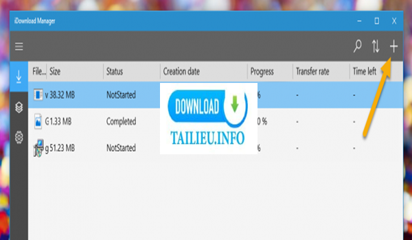 Phần mềm iDownload Manager 