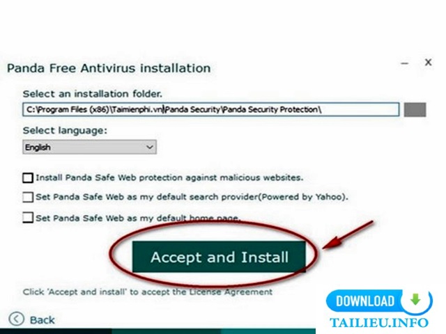 Cách cài đặt phần mềm Panda Free Antivirus 6