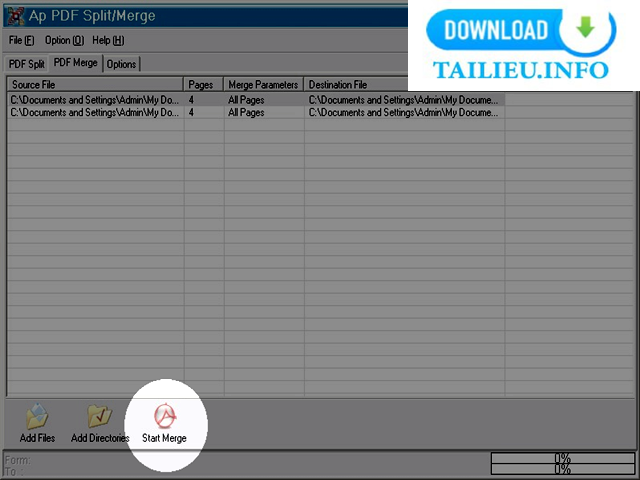 Phần mềm PDF Split Or Merge hướng dẫn sử dụng 5