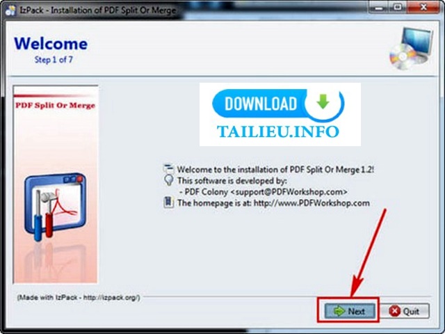 Phần mềm PDF Split Or Merge và cách cài đặt 8