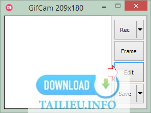 Phần mềm gifcam