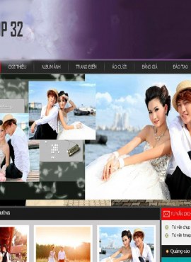 Free Source Code Web Ảnh Viện Áo Cưới PHP