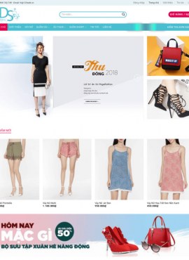 Share Free Source Code Bán Hàng Thời Trang Hàn Quốc