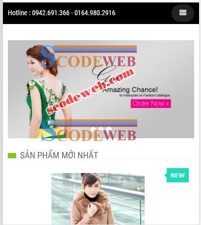 Source Code Web Bán Hàng Thời Trang Chuẩn Seo CMS