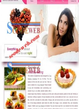 Free Template Website Bán Hoa Quả Thiên Nhiên