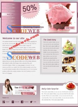 Miễn Phí Website Bán Kem Đẹp Với Màu Hồng Tinh Tế