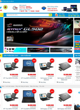 Share Website Bán Máy Tính Và Linh Kiện - Full Code PHP