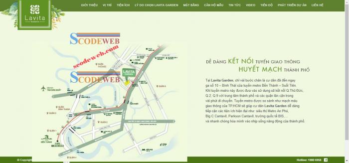 Source Web Bất Động Sản Lavita Giới Thiệu Dự Án PhP
