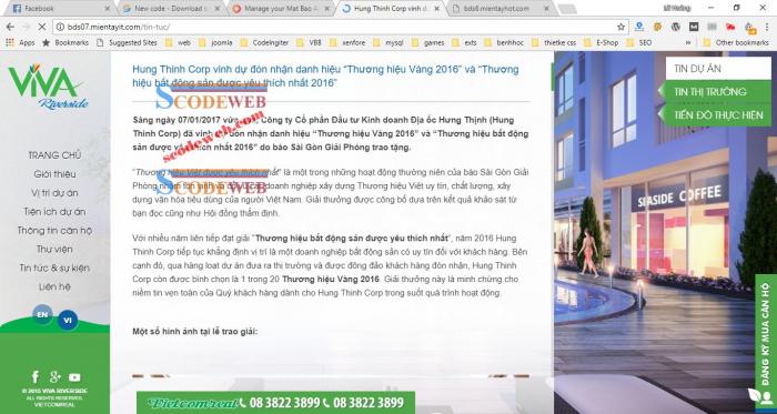 Website Giới Thiệu Dự Án Bất Động Sản Viva Wordpress Cực Đẹp
