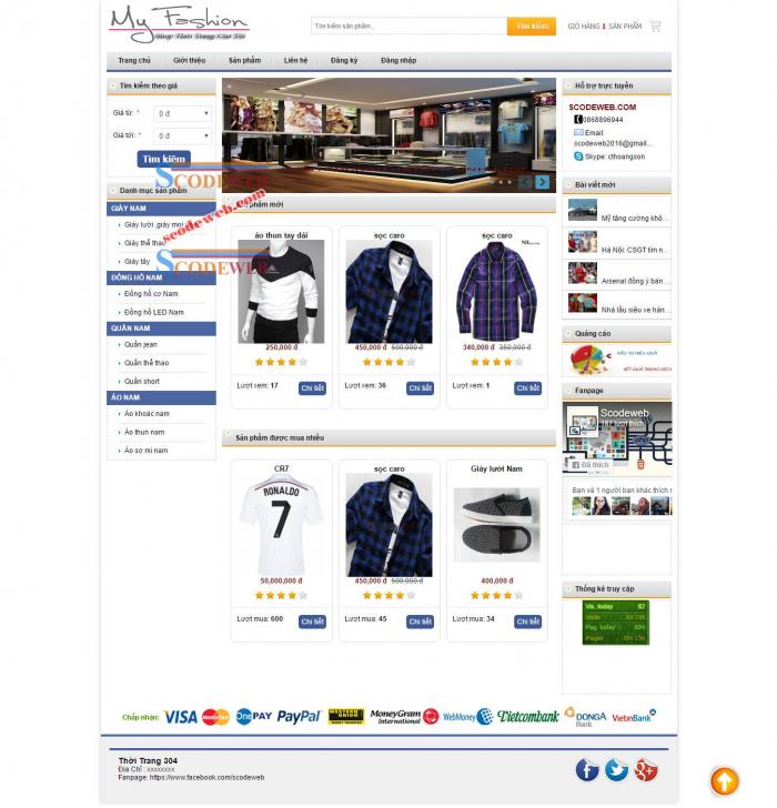 Miễn Phí Source Code Web Mvc Codeigniter Bán Hàng Đơn Giản