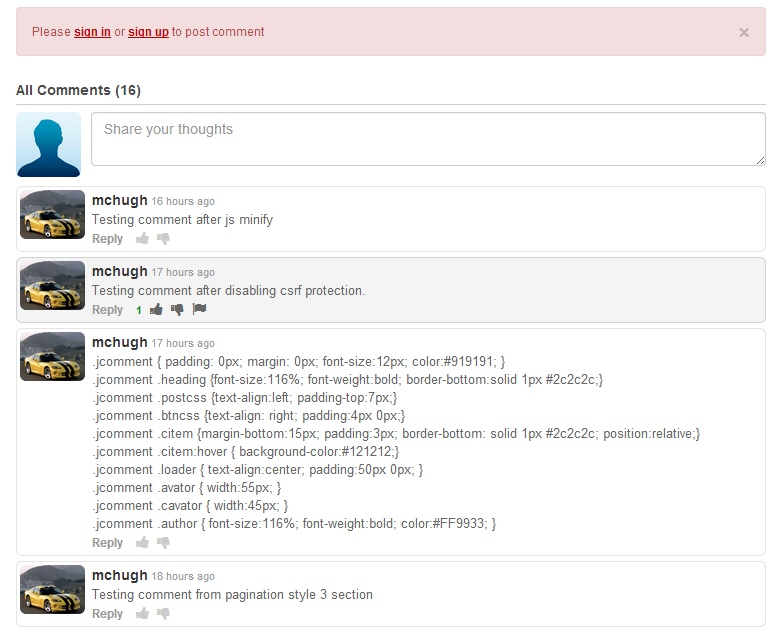 Components JComments Quản Lý Comments Hiệu Quả Và Tốt Nhất Cho Joomla