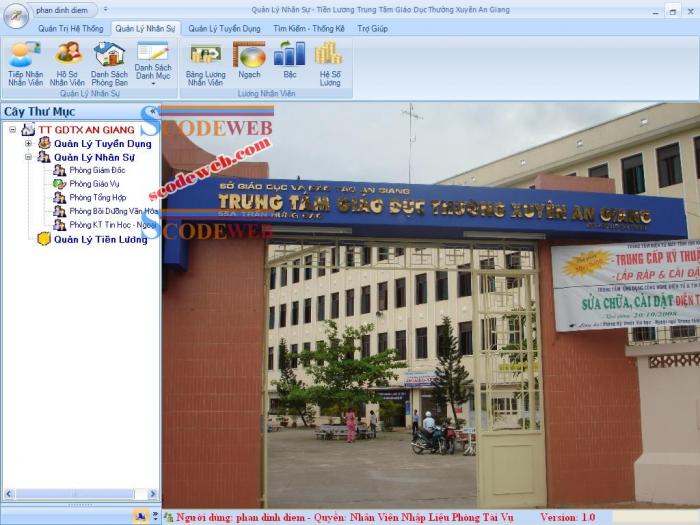 Free Code Quản Lý Nhân Sự Và Tiền Lương C# + Báo Cáo