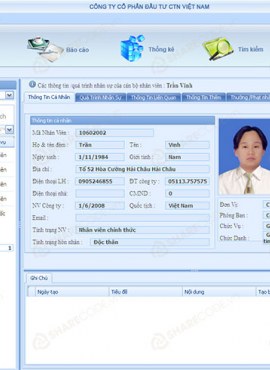 Sharecode Đồ Án Website Quản Lý Nhân Sự Bằng Php Mysql Có Báo Cáo