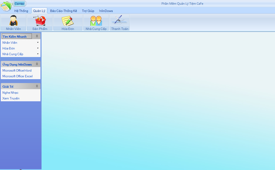 Free Source Code Đồ Án Quản Lý Quán Cafe C#