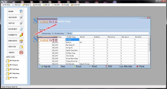 Phần Mềm Quản Lý Siêu Thị Đầy Đủ Chức Năng Full Nghiệp Vụ
