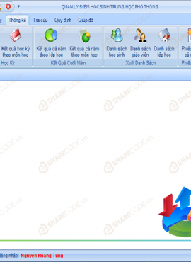 Free Source Code Phần Mềm Quản Lý Học Sinh Trung Học Phổ Thông Full Code Và Tài Liệu