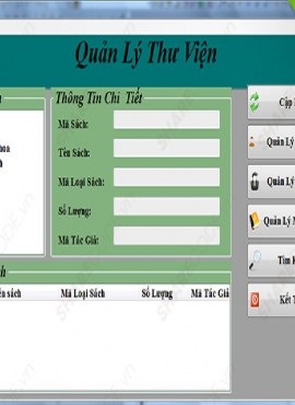 Đề Tài Quản Lý Thư Viện Full Code C# Và Báo Cáo