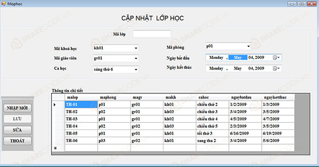 Download Source code quản lý trung tâm tin học C# full code + báo cáo miễn phí. Share Source Code Quản Lý Trung Tâm Tin Học C# Full Code + Báo Cáo