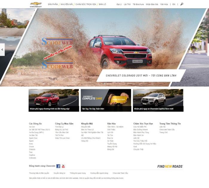 Miễn Phí Share Code Web Showroom Ô Tô Đẹp
