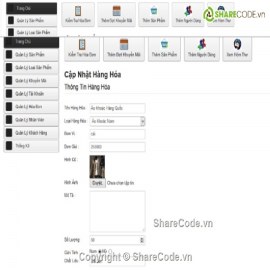 Source Code Đồ Án Web Shop Thời Trang ASP.Net