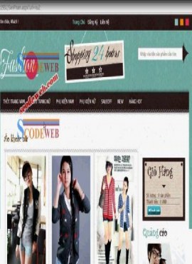 Free Website Thương Mại Điện Tử Chuẩn Seo Full Báo Cáo