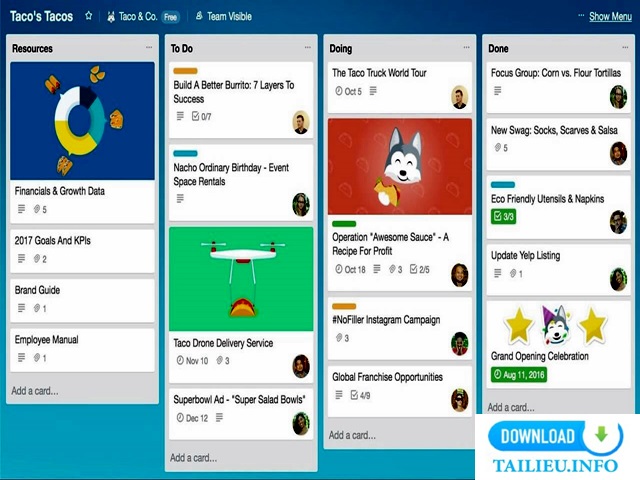 Giới thiệu phần mềm Trello