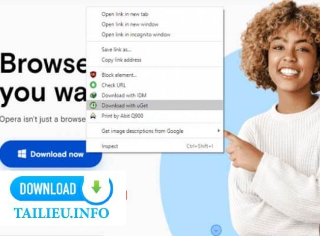 hướng dẫn tải Phần mềm uGet 