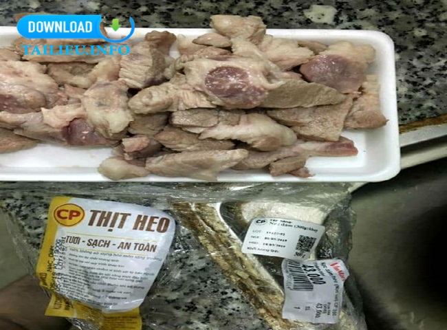 VinMart+ lừa đảo bán thịt lợn bị nhiễm sán gạo