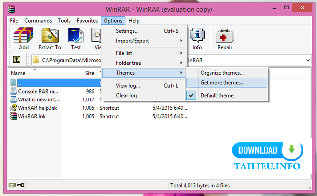 Phần mềm giải nén WinZip