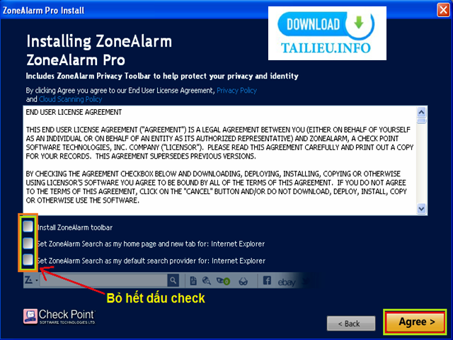 Cài đặt phần mềm ZoneAlarm Free Antivirus 4